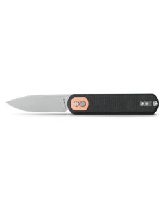 Vosteed Corgi Trek Lock, 14C28N Blade, Black Micarta Handle - CG3SVM2