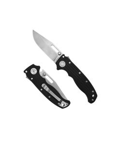 Demko Knives AD20.5 Shark Lock, Black G10 Handles, S35VN Clip Point Blade