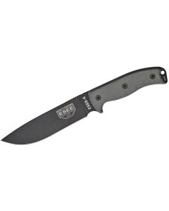ESEE Knives ESEE-6P Black Blade with Coyote Brown Sheath