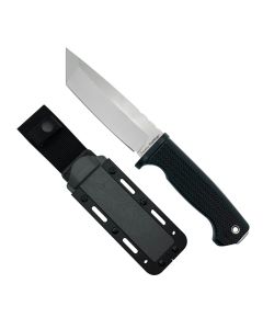 Demko Knives FreeReign, Black Handle, AUS10A Tanto Blade