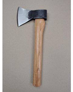 Prandi 600gr German Style Hatchet, 14" Straight Handle, Traditional finish, IATF spec