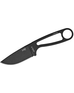 ESEE Knives IZULA-B, Black Blade, Black Sheath