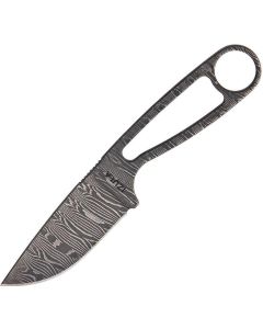 ESEE Knives IZULA DAMASCUS Blade, Black Sheath