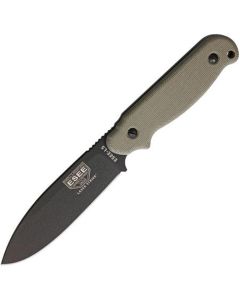 ESEE Knives LASER STRIKE Plain Edge Blade with Black Sheath
