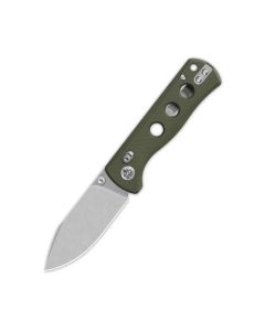 QSP Canary Glyde Lock, 14C28N Blade Steel, Olive Green G10 Handle