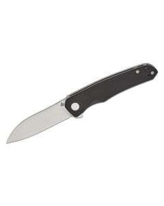 QSP Otter Black G10 Handle, 14C28N Blade - QS140-C1