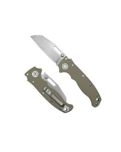 Demko Knives AD20.5 Shark Lock, Coyote G10 Handles, S35VN Shark Foot Blade