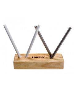 LANSKY 4-Rod Turn Box Diamond/Ceramic Knife Sharpener