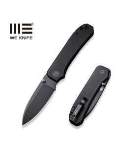 WE KNIFE WE21045-1 Big Banter, Black G10 Handles, Black Stonewash CPM 20CV Blade