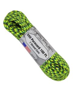 Atwood 550 Cord Paracord 100ft - Gecko