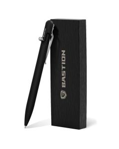 Bastion Slim Bolt Action Pen Aluminium - Black