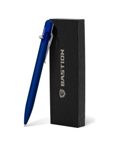 Bastion Slim Bolt Action Pen Aluminium - Blue