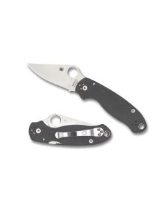 Spyderco Para 3, Dark Grey G10 Scales, Maxamet Satin Blade ~ C223GPDGY