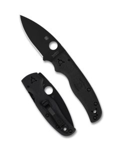  Spyderco Shaman FRN Lightweight, Compression Lock, Black CTS BD1 Blade Steel ~ C229PBBK