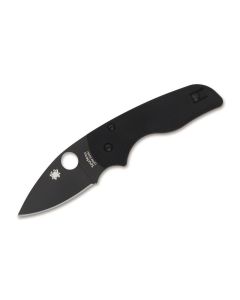 Spyderco Lil' Native G-10 Black with Black Blade ~ C230GPBBK