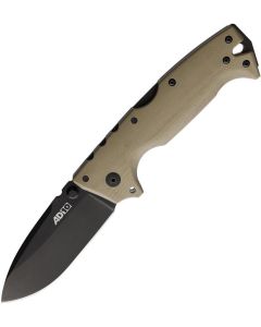 Cold Steel AD-10, Dark Earth G10 Handle, Black S35VN Blade