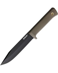 Cold Steel SRK, SK-5 Black Blade, Dark Earth Handle