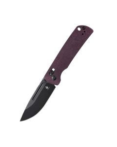 Kizer Escort Clutch lock, 154CM Blade, Red Richlite, V4481C1